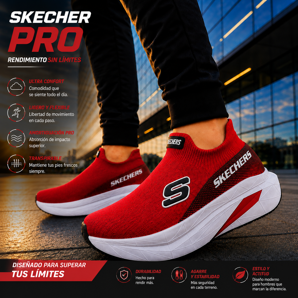 ⚡ SKECHERS PRO MAX | COMODIDAD + RENDIMIENTO
