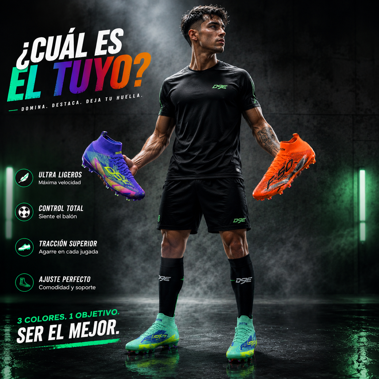 🔥 Guayos Profesionales F50| Máximo Agarre y velocidad