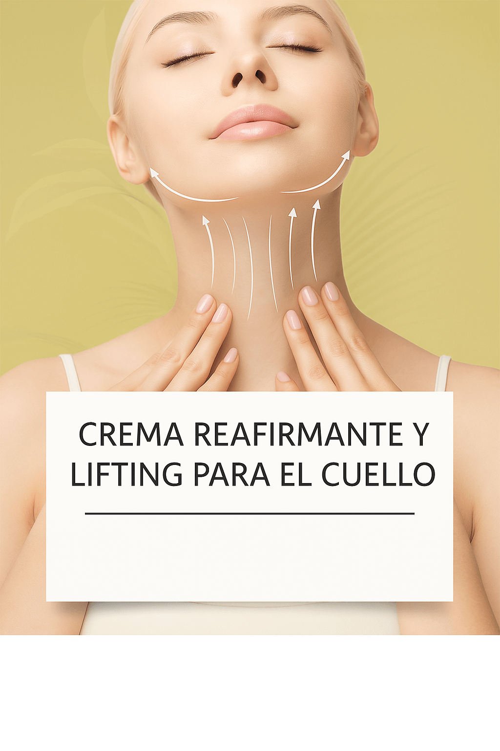 VEZE Crema reafirmante para el cuello con Colageno y Acido Hyaluronico (Compra 2 y obten 1 Gratis))